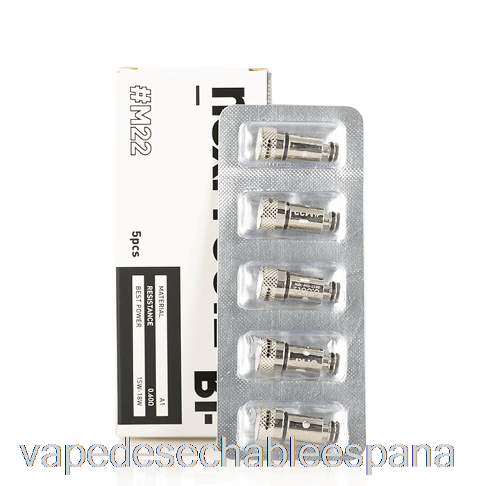 Bobinas De Repuesto Vape España Wotofo Nexmini Pod 0.6ohm M22 Bobina Nexmesh
